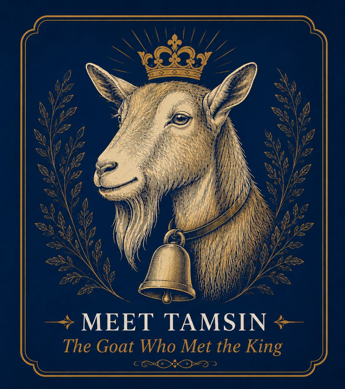 Illustration of Golden Guernsey doe Summerville Tamsin